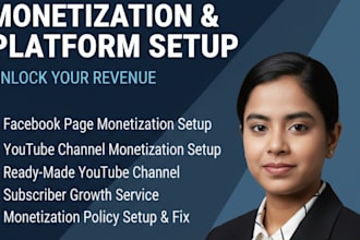 monetize your youtube channel and facebook page