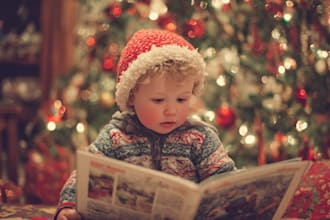 design children christmas book illustration