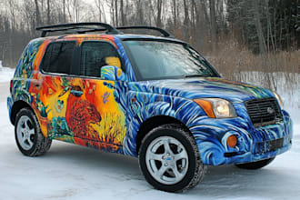 wrap vending machine wrap design car wrap, van wrap
