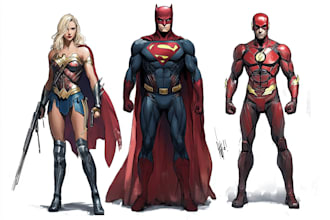 create superhero caricature for you
