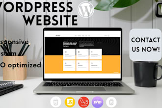 create a wordpress website to your needs
