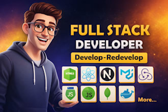 deliver complete frontend and backend development