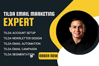 setup tilda email marketing tilda email campaign tilda newsletter design