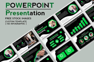 design, revamp, redesign or improve pitch deck and powerpoint presentation