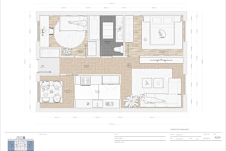 house plan 2d floor plans blueprint in rayon, autocad, revit