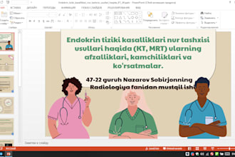 design powerpoint presentation for medical or academic use