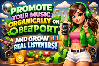 promote your music organically on beatport and grow real listeners