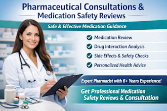 expert pharmaceutical consultations and medication safety reviews