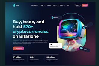 develop crypto exchange website, p2p exchange, crypto wallet app, crypto trading