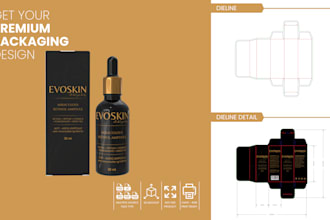design premium packaging with realistic 3d mockup