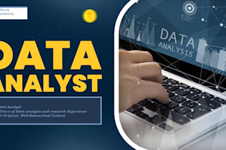 be your trusted data analyst