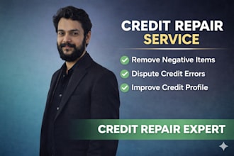professionally repair your credit score and remove negative items
