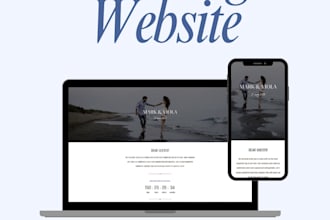 create beautiful websites for your events