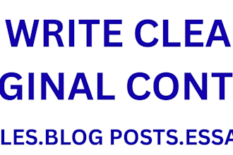 type, rewrite and edit SEO friendly articles