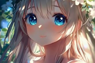 draw custom anime art