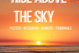 design cinematic and typography posters