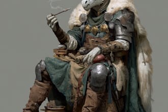 do dnd character art for you