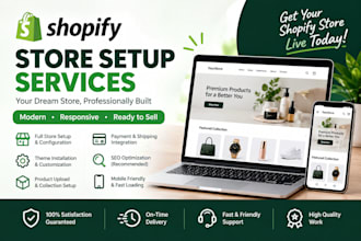 build and customize a shopify store with a premium theme
