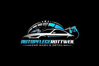 do auto detailing, automotive, mobile detailing, auto repair, car wash logo