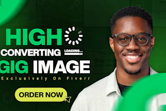 create a high quality fiverr gig image