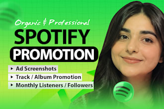 spotify album promotion, spotify music track promotion