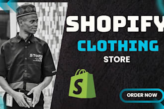 create a branded 6 or 7 figure shopify clothing dropshipping store