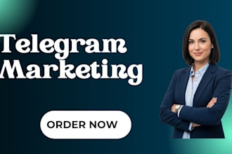 do telegram promotion, grow telegram members and target crypto audience