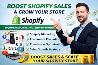 boost shopify etsy ebay sales marketing ecommerce marketing, promotion