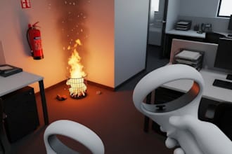 create an immersive VR experience for safety training