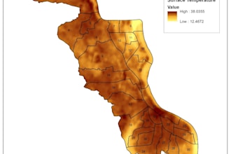 professional gis digitization, land use map, and site suitability maps