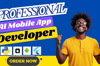 develop ai mobile app, ai integration ios andriod app, mobile app developer