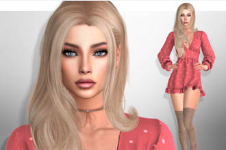 make sims 4 avatar and character model with sims 4 outfit using cc and mod