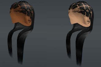 roblox hair, scalp hair, long hair, ponytail hair, spiky hair, anime, fringe