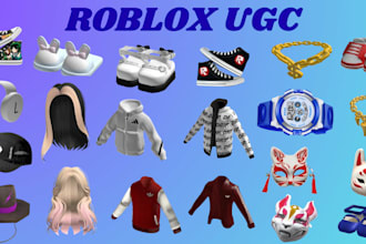 create high quality roblox ugc accessory layered clothing ugc necklace ugc hair