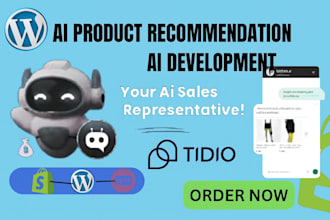 build an ai product recommendation engine for shopify ,woocommerce