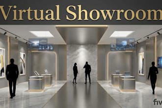 create 3d virtual showroom and exhibition space for your brand