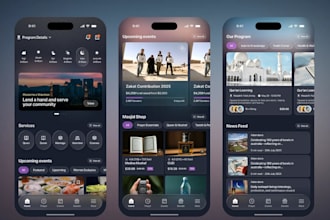 develop islamic app mosque finder app islamic learning app