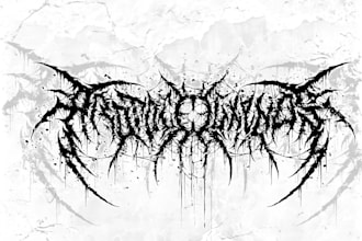 design a heavy metal logo