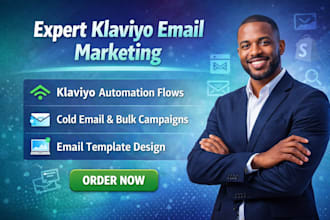 setup kalviyo email marketing automation flows cold email bulk blast email leads