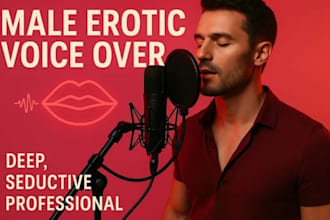 create a clear american male voice over for commercial, explainer, and narration