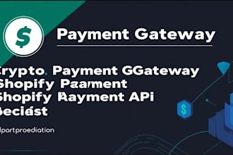 setup shopify payment API integration crypto payment gateway