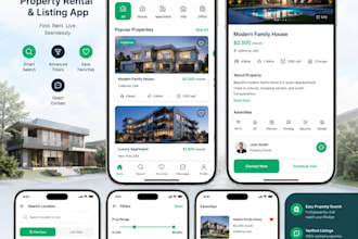 do multi vendor and single vendor marketplace property rental app, agent app
