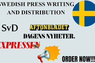 craft and distribute your press release swedish media outlet