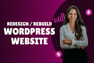 rebuild website rebuild wordpress website redesign wordpress elementor website
