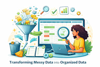 clean, process, and organize your data using python