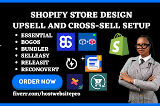setup shopify upsell and cross sell bundler selleasy releasit bogos essential