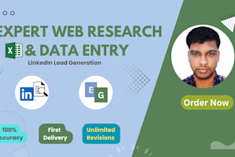 do expert web research, data collection and cleaning