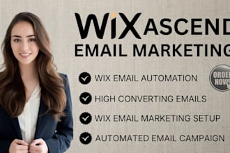 setup high converting wix ascend email marketing automation