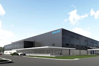 3d warehouse exterior,industrial cladding,logistic facility,space layout render