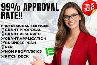 write grant proposal grant research application rfp business plan